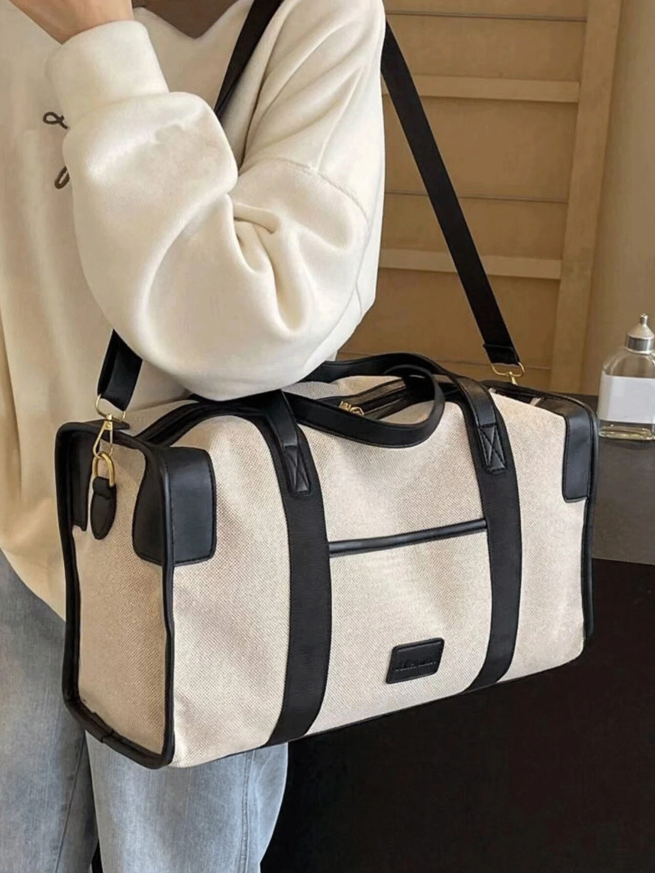 Rothco Mini Borsa Da Viaggio In Tela Cotone – Portafoglio Passaporto A Tracolla - Foto 5
