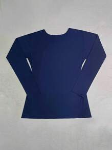 Elegant Women's Blouse Long Sleeve Plus Size Cold V Neck Open Front Hollow Out Cutout Rhinestone Pearl Detail Winter Autumn Basic Plain Mesh Viscolycra Day To Day Fashion Casual Clothing
