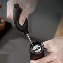 Coffee Machine Cleaning Dust Blower, Coffee Grinder Duster, Coffee Accessory Cleaning Powder Blower - Black - View 2