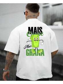 Basic T-Shirt Style More Run More Money Fashion Streetwear Tumblr - White - View 1