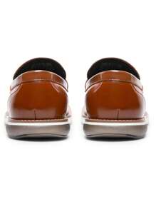 Men's Classic Penny Loafer Dress Slip-On Shoes With Comfortable Fit And Long-Lasting Vegan Leather