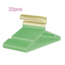 60/30/10/5/1 Packung Elegante geriffelte Metallbügel, rutschfestes nahtloses Design, stabil und langanhaltend - geeignet für Hemden, Röcke und Hosen - für Zuhause und im Studentenwohnheim, Urlaubsgeschenk, Weihnachtsgeschenk