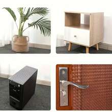 1套（3片、6片、12片、20片）透明防猫刺垫家居防护罩贴保护驱赶禁区刺网可拼接剪裁可搭配扎带、无痕贴使用 - 彩色 - 查看 7