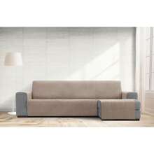 Ecommerc3 | Housse de canapé méridienne avec bras droit et  240 cm - Housse de canapé méridienne avec poches 100 % fabriquée en Espagne - Beige - Voir 4