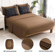 Conjuntos de Edredones - Marrón - Ver 7