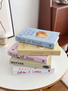 1套Ins风格仿书仿真书轻奢摄影道具书装饰书酒柜书柜书房客厅装饰书最佳礼物 - 彩色 - 查看 3