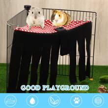 1 pieza Escondite de esquina de bosque para conejillos de Indias, hurones, chinchillas, erizos, conejos enanos y otras mascotas pequeñas - Accesorios y juguetes - Multicolor - Ver 5