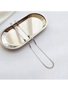 Vòng cổ thép titan nhiều lớp phong cách châu Âu, Vòng cổ mặt dây chuyền hợp thời trang Unisex cho phụ nữ và nam giới, Vòng cổ choker dây chuyền thép không gỉ màu bạc, Quà tặng cho cô ấy và anh ấy - Bạc - Xem 3