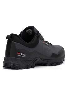 baasploa 2025 New Men's Waterproof Non-Slip Hiking Boots, Plus-Size Outdoor Hiking Shoes, High-Quality Rubber Hiking Shoes