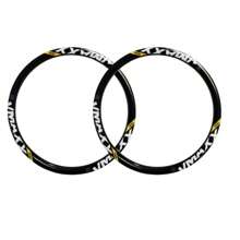 Pair Of Vmaxx Wheels Rim 26 Double Wall Reinforced Dh For Disc Brakes - 黑色 - 查看 2