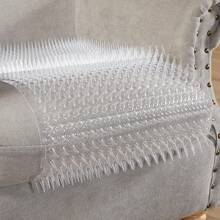 1套（3片、6片、12片、20片）透明防猫刺垫家居防护罩贴保护驱赶禁区刺网可拼接剪裁可搭配扎带、无痕贴使用 - 彩色 - 查看 6