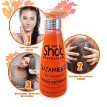 Defined Curls Treatment With Deep Hydration And Frizz Control For Curly, Wavy Hair - Orange - View 4