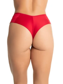 Palla Wide Thong With Double Thread Lace - Đỏ - Xem 3