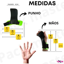 Hand Grip ThrXster Competition Cross Luva Palmar Ginástico - Verde - Visão 8