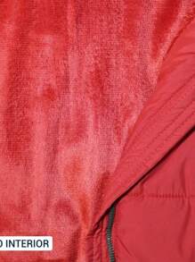 Women's Hooded Jacket With Plush Hat Roosevelt51 - 紅色 - 查看 6