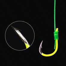 5pcs/Set Stainless Steel Barbed Carp Fishing Hook, Lure, Spring Accessories Tackle For Fishing - Multicolor - View 3