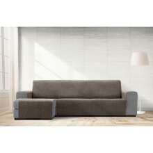 Ecommerc3 Chaise Longue Sofa Cover Left Arm Backrest 280 Cm - Chaise Longue Sofa Cover With Pockets 100% Made In Spain - Coffee Brown - View 5