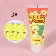 1Pc/12Pcs 15ml/50ml DIY Phone Case Kit Whipped Cream Glue Kit Include 12Pcs Simulation Cream Glue With Nozzle - Multicolor - View 18