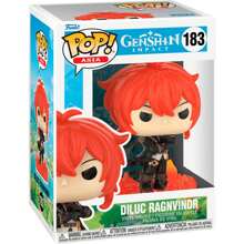 Funko POP FIGURE GENSHIN IMPACT 2 DILUC RAGNVINDR - Funko Pop da collezione in edizione limitata - Funko Pop Design dettagliato e realistico - Funko Pop Ideale come regalo - Funko Pop Grande varietà di personaggi