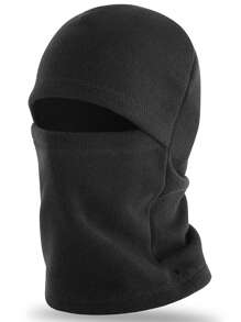 成人滑雪面罩，全面罩冬季羊毛保暖防寒天气户外罩，男女冬季防风羊毛滑雪面罩拉法帽头饰摩托车保暖面罩头巾 - A - 查看 11