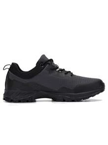 baasploa 2025 New Men's Waterproof Non-Slip Hiking Boots, Plus-Size Outdoor Hiking Shoes, High-Quality Rubber Hiking Shoes