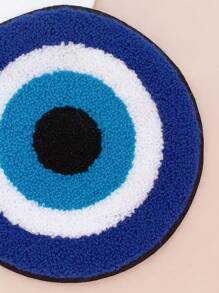 1 件眼睛设计刺绣补丁、DIY 刺绣贴纸、缝纫用品 - 彩色 - 查看 7