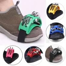 1 件装双排脚铃卡洪鼓邦戈鼓卡洪鼓脚铃架打击乐器 - 彩色 - 查看 2