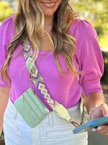 Phone Strap With Zippered Pouch Clip And Go Strap For Phone Cross Body Phone String With Zipper Wallet Pouch Phone Strap Crossbody The Perfect Companion For The Outdoors Perfect For Both Ladies And Men( 1 Is A Non-Detachable Model And The Color Of The Metal Parts Is Random) For Women Wallet Purse Wallet - Beige - View 4