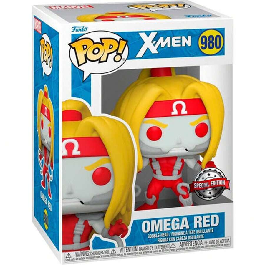 Funko MARVEL X-MEN OMEGA RED EXCLUSIVE POP FIGURE - Limited Edition Collectible Funko Pop - Funko Pop Detailed And Realistic Design - Funko Pop Ideal For Gift - Funko Pop Great Variety Of Characters