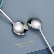 Stainless Steel Coffee Spoons,Stirring Spoons, Cocktail Stirring Spoons For Coffee Tea Dessert Cake Ice Cream Cappuccino