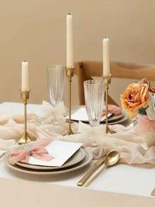 3/1 rollos, cinta de seda de gasa con borlas hecha a mano, cinta de raso rosa, crema, color arena, roja, para juego de invitaciones de boda, ramo de novia, embalaje de regalo, artesanía DIY de lazos, decoración de fiesta, embalaje de caja de regalo - Multicolor - Ver 4