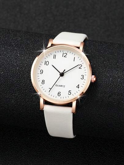 Women Quartz Wristwatches Small Dial Leather Belt view 6