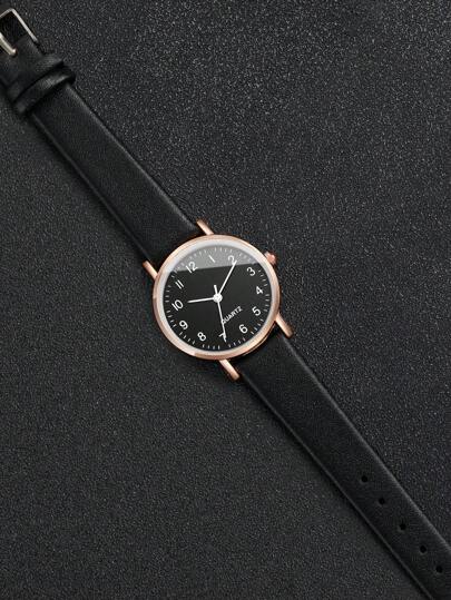 Women Quartz Wristwatches Small Dial Leather Belt view 7