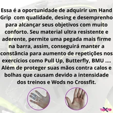 Hand Grip ThrXster Competition Cross Luva Palmar Ginástico - Verde - Visão 10