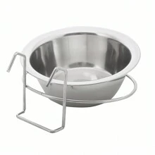 Hanging Water Bowl For Dog Cage Stainless Steel Dog Bowl Dog Food Bowl Dog Crate Bowl With Hook Cat Water Bowl Hanging Pet Bowl For Dogs Cats Hanging Pet Bowls For Food And Water - Silver - View 15