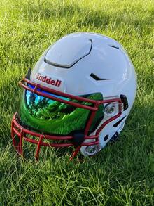 DUTYBOD Football Visor - Football Helmet Visor Anti-Fog Scratch Resistant Used For Riddell Helmets- Football Helmet Eye-Shield For Youth & Adult - Multicolor - View 10