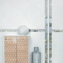 12pcs 5x20cm Self-Adhesive Acrylic Waist Line Mirror Sticker For Home Wall Decoration - Removable And Easy To Install - Multicolor - View 5