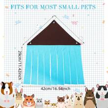 1 pieza Escondite de esquina de bosque para conejillos de Indias, hurones, chinchillas, erizos, conejos enanos y otras mascotas pequeñas - Accesorios y juguetes - Multicolor - Ver 11