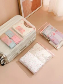 4pcs Waterproof Baby Clothes Storage Bags For Maternity Packing Love Valentine