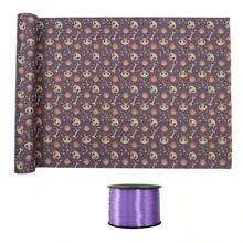Halloween Gift Wrapping Paper With Pumpkin, Ghost, Skeleton And Bat Patterns, Suitable For Party Gifts And Halloween Decorations - Multicolor - View 11