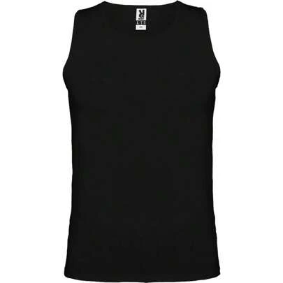 Roly Childrens/Kids Andre Sports Vest Top (Solid Black)