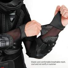 Motorcycle Armor Suit Motorcycle Jacket Motorcycle Pants Riding Motocross Armor Set Moto Body Armor Motorbike Turtle Racing Protective Armor & Pants Motorcycle Accessories - Black - View 2