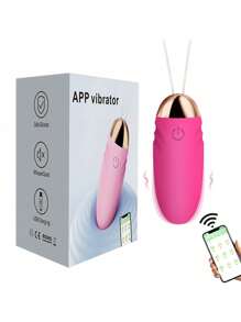 Kabelloser APP Dildo Vibrator für Frauen, Klitoris Stimulator, G-Punkt Massagegerät, tragbares Vibrations-Ei, Sexspielzeug für Frauen, Erwachsene, Springende Ei Sextoys