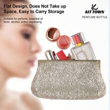 1 件玻璃香水喷雾瓶，便携式空香水瓶适用于精油和香水，迷你尺寸设计适合男女使用 - 分裝瓶 - 查看 6