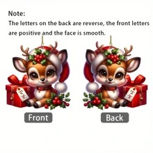 1pc Black Cat Pendant Party Decorations, Cat Decorations Tree Pendant Tree Pendant Tree Top Pendant, Home Decorations, Room Decorations, Themed Party Decorations, Decorations, Acrylic Keychains, Cute Car Accessories & Gift Ideas - Multicolor - View 7