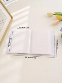 1 Album ảnh cổ điển tinh tế - Đựng 100 ảnh 4x6 inch - Hộp lưu trữ & bộ nhớ dung lượng lớn - Hoàn hảo để sưu tập thẻ và trưng bày ảnh Trở lại trường, Trở lại trường, Đồ dùng học tập - Xám - Xem 6