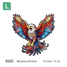 Wooden Puzzle Gift Box Exquisite Gift Asymmetric Animal Eagle Strange Dragon Puzzle Adult Personalized Senior Unique Gift Family Interactive Difficult Game Puzzle - Multicolor - View 12