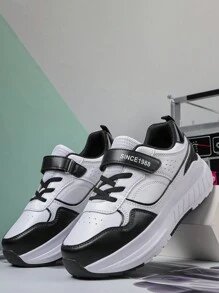 Giày Trượt Patin 4 Bánh, Bánh Xe Có Thể Tháo Rời Unisex - Đen và trắng - Xem 2