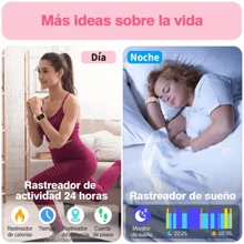 Smartwatch 1.8'' Reloj Inteligente Bluetooth Llamada Alexa - Rosa - Ver 6