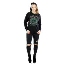 Harry Potter Sudadera Buscadora Draco Malfoy para mujer/señora (negra) - Negro - Ver 6